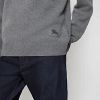 Cashmere Sweater in Grey - Men | Burberry® Official