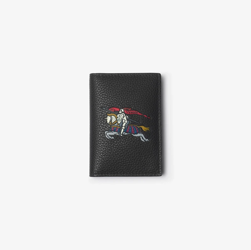 EKD Folding Card Case in Black - Men | Burberry® Official