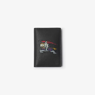 EKD Folding Card Case in Black - Men | Burberry® Official