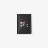 EKD Folding Card Case in Black - Men | Burberry® Official
