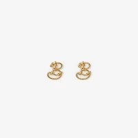Small Nautical Knot Stud Earrings​ in Gold - Women | Burberry® Official