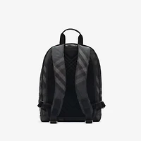 Grid Backpack in Charcoal - Men, Nylon | Burberry® Official