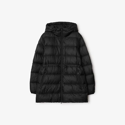 Nylon Puffer Jacket in Black - Women | Burberry® Official