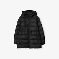 Nylon Puffer Jacket in Black - Women | Burberry® Official
