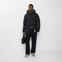 Hooded Puffer Jacket in Black - Men | Burberry® Official