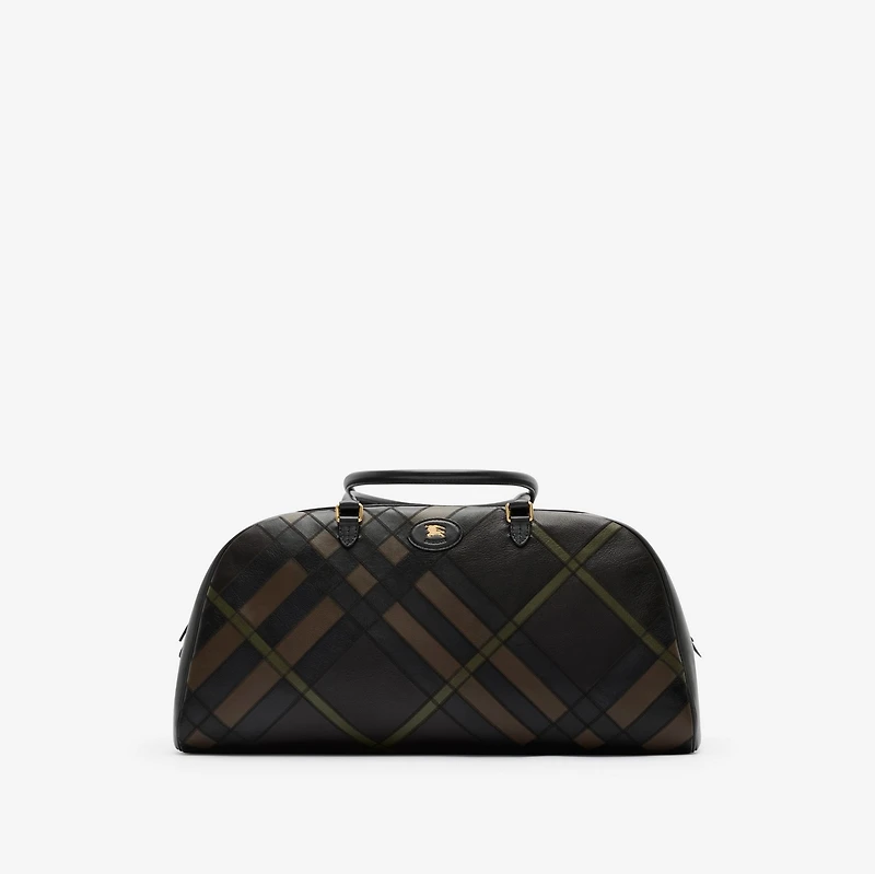 Extra Large Highlands Bowling Bag​ in Peat brown - Men | Burberry® Official