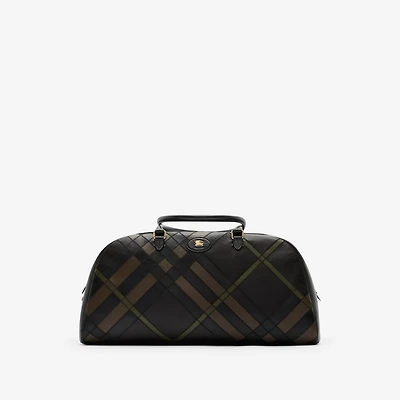 Extra Large Highlands Bowling Bag​ in Peat brown - Men | Burberry® Official