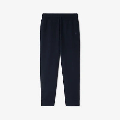 Cashmere Blend Jogging Pants in Navy - Men | Burberry® Official