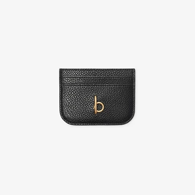 Rocking Horse Card Case in Black - Women, Leather | Burberry® Official
