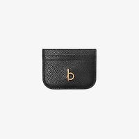 Rocking Horse Card Case in Black - Women, Leather | Burberry® Official