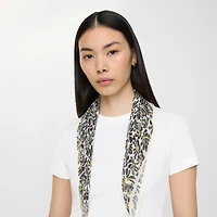 Daisy Silk Scarf in Chalk white | Burberry® Official