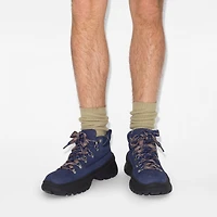 Nubuck Scoot Hike Boots​ in River - Men | Burberry® Official