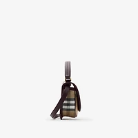 Mini Highlands Bag​ in Sand - Women, Cotton, Linen | Burberry® Official