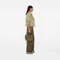 Small B Clip Messenger Bag in Sweep - Women, Leather | Burberry® Official