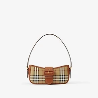 Check Sling Bag in Briar brown - Women | Burberry® Official