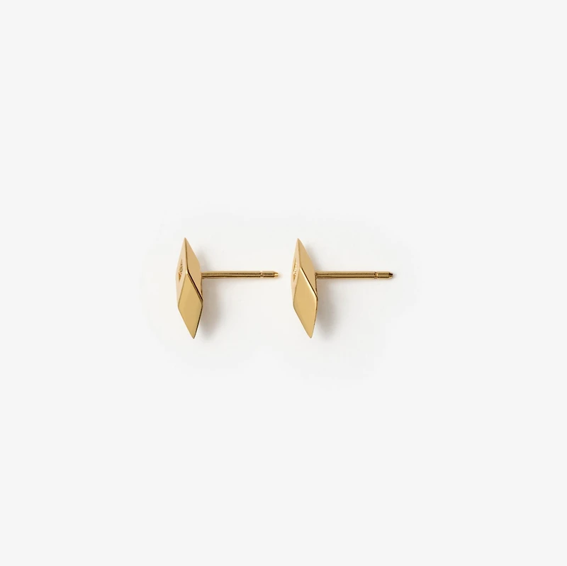 Hollow Stud Earrings in Gold - Women | Burberry® Official