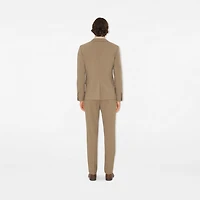 Wool Tailored Jacket in Puddle - Men | Burberry® Official