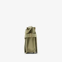 Medium Trench Tote in Hunter - Men, Cotton Gabardine | Burberry® Official