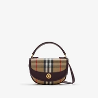 Mini Highlands Bag​ in Sand - Women, Cotton, Linen | Burberry® Official