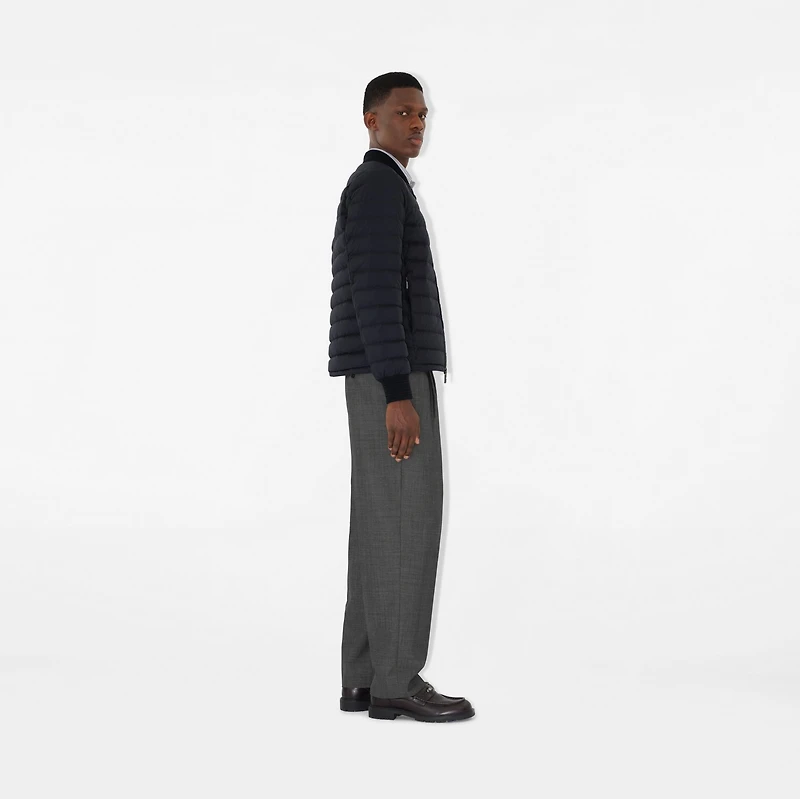 Nylon Puffer Jacket in Navy - Men | Burberry® Official