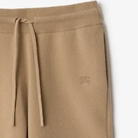 Cashmere Blend Jogging Pants in Flax - Women | Burberry® Official