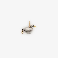Duck Charm in Silver/gold - Women | Burberry® Official