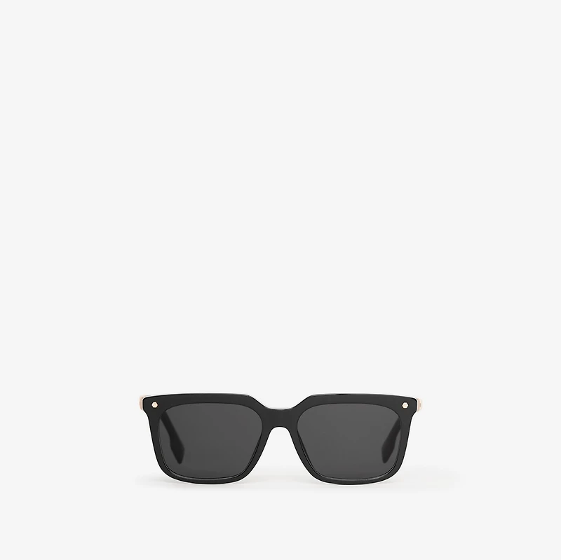 Icon Stripe Sunglasses in Black - Men | Burberry® Official