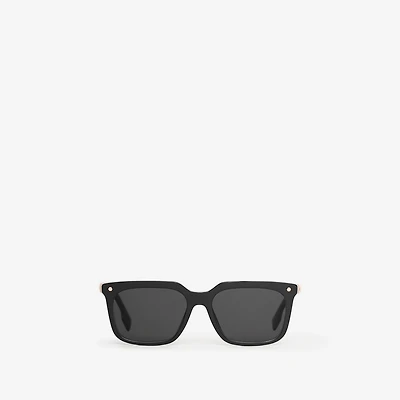 Icon Stripe Sunglasses in Black - Men | Burberry® Official