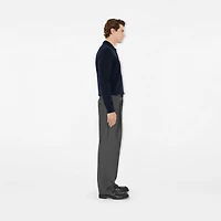 Long-sleeve Cashmere Blend Polo Shirt in Navy - Men | Burberry® Official