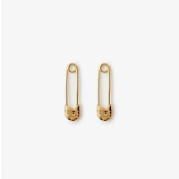 Knight Pin Earrings in Gold - Women | Burberry® Official