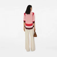 Regular Fit Knight Stamp Box Silk Shirt - Women | Burberry® Official
