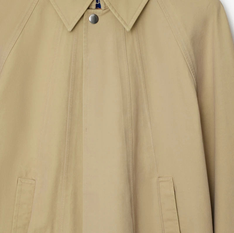 Cotton Jacket in Beige - Women, Nylon | Burberry® Official