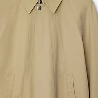 Cotton Jacket in Beige - Women, Nylon | Burberry® Official