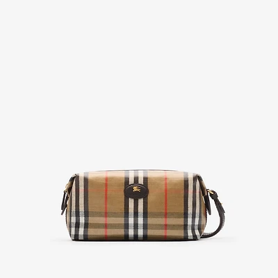 Highlands Travel Pouch in Sand beige - Men | Burberry® Official