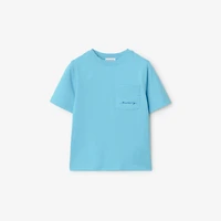 Cotton T-shirt in Lizard | Burberry® Official