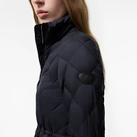 Nylon Quilted Jacket in Navy - Women | Burberry® Official