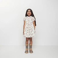 Umbrella Cotton Dress in Calico | Burberry® Official