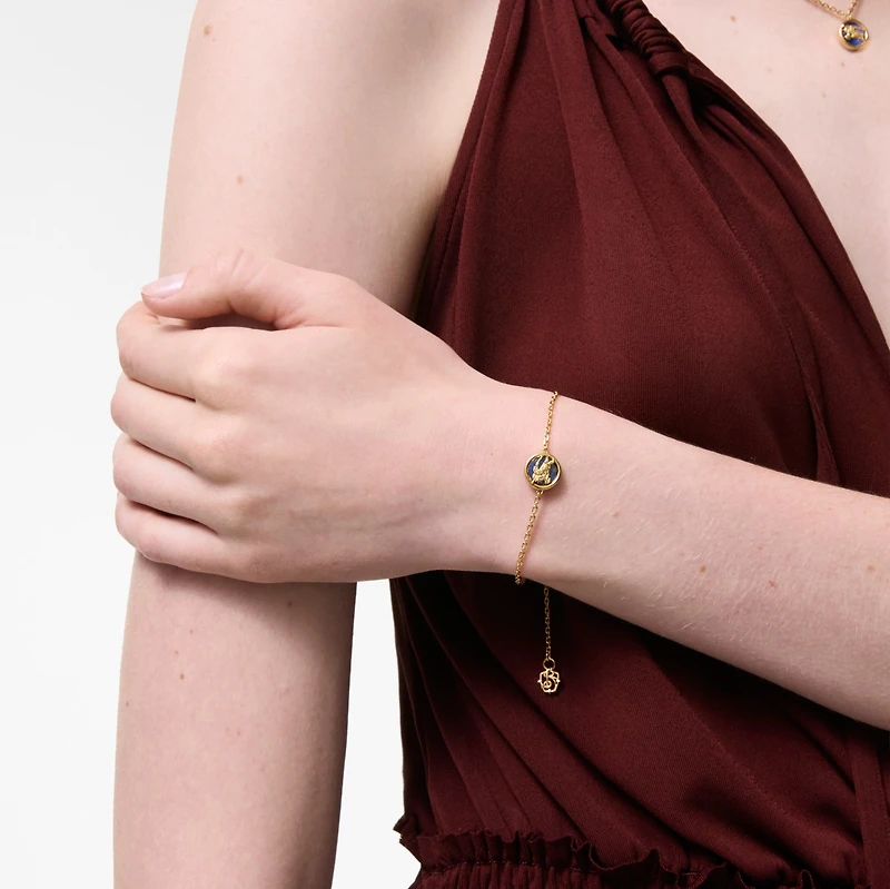 Knight Coin Bracelet in Gold/blue - Women | Burberry® Official