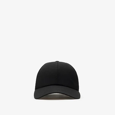 Gabardine Baseball Cap in Black/sand beige - Men | Burberry® Official