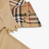 Mid-length Kensington Heritage Trench Coat in Honey - Men, Cotton Gabardine | Burberry® Official