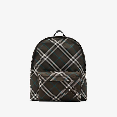 Check Backpack in Snug - Men | Burberry® Official