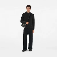 Check Crossbody Bag in Snug - Men | Burberry® Official