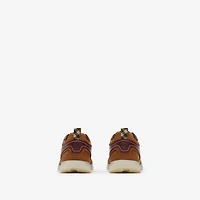 Matrix Sport Sneakers​ in Chestnut brown - Men | Burberry® Official