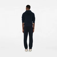 Cashmere Blend Zip Hoodie in Navy - Men | Burberry® Official