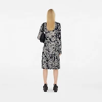 Regular Fit Daisy Silk Shirt in Black - Women | Burberry® Official