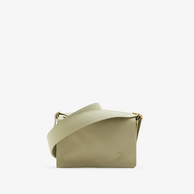 Trench Crossbody Bag in Hunter - Men, Cotton Gabardine | Burberry® Official