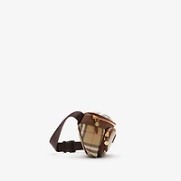 Check Belt Bag in Archive beige - Men, Cotton | Burberry® Official
