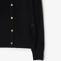 Cashmere Blend Cardigan in Black - Women | Burberry® Official
