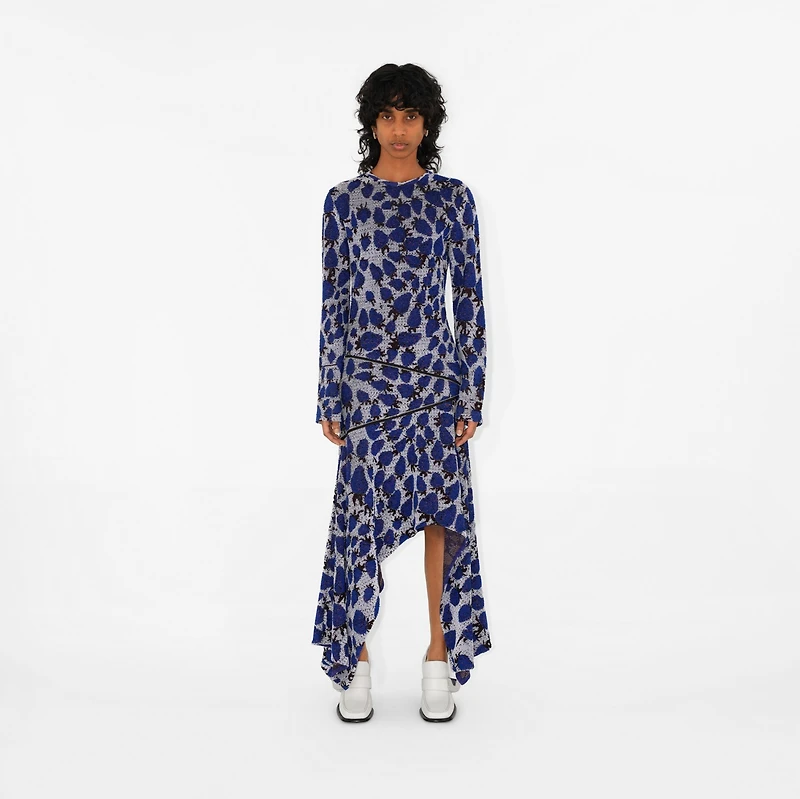 Strawberry Cotton Silk Dress - Women | Burberry® Official