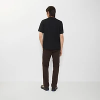 EKD Check Cotton T-shirt in Black - Men | Burberry® Official